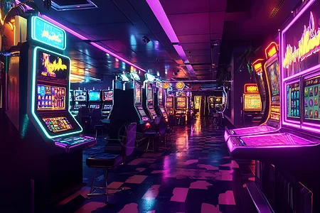 霓虹老虎机复古街机改造版